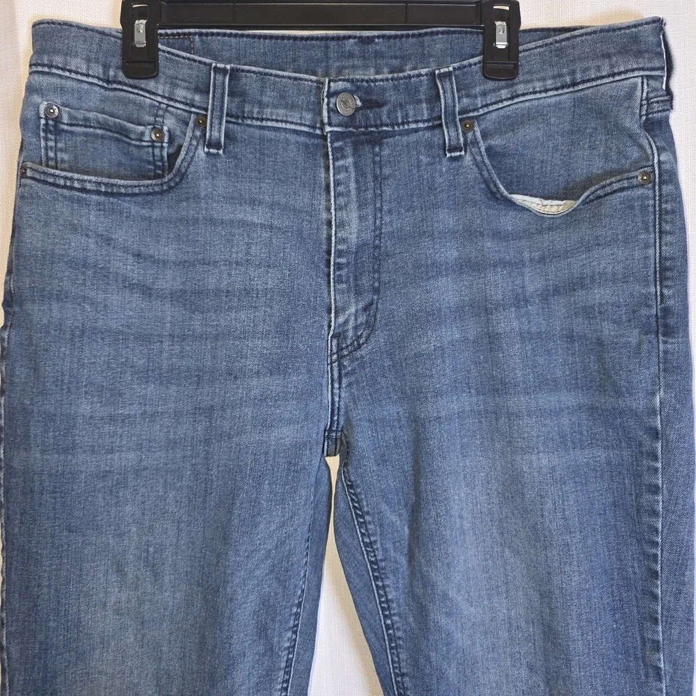 LEVI‎ STRAUSS Men 541 Athletic Fit Cotton Denim Jeans - 36x30 Dark Blue